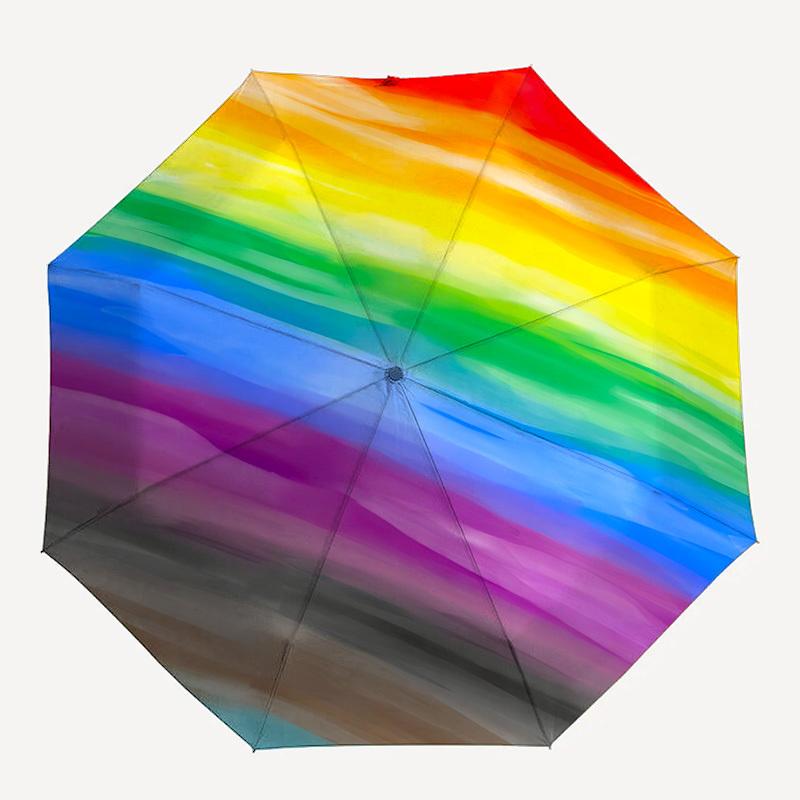 1pc Rainbow Gradient Auto-Fold Umbrella with One-Touch Open/Close - 8 Reinforced Ribs for Windproof Stability, yy251118193
1pc Rainbow Gradient Auto-Fold Umbrella with One-Touch Open/Close - 8 Reinforced Ribs for Windproof Stability, yy251118193