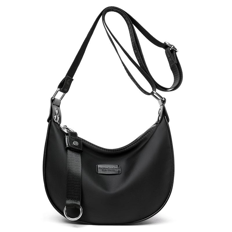 Модная женская сумка через плечо и кроссбоди 2025: Стильная, Универсальная, Компактная сумка под мышкой чёрный