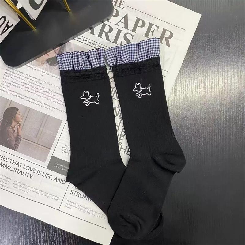 Vintage Fashion Cute Cartoon Plane Dog Embroidery Tube Socks Thick Needle Tide Internet Celebrity Dog Socks One size fits all чорний
Vintage Fashion Cute Cartoon Plane Dog Embroidery Tube Socks Thick Needle Tide Internet Celebrity Dog Socks One size fits all чорний