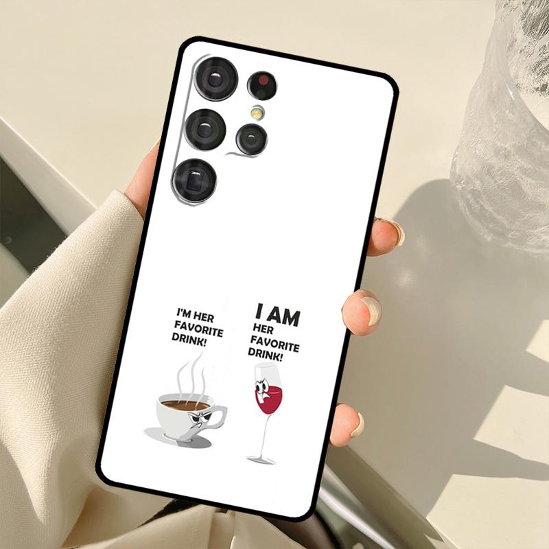 Coffee Wine Cup Case For Samsung Galaxy S25 Ultra S21 S22 S23 S24 Ultra S9 S10 Plus S20 FE S25 FE Back Cover Galaxy S24Ultra
Coffee Wine Cup Case For Samsung Galaxy S25 Ultra S21 S22 S23 S24 Ultra S9 S10 Plus S20 FE S25 FE Back Cover Galaxy S24Ultra