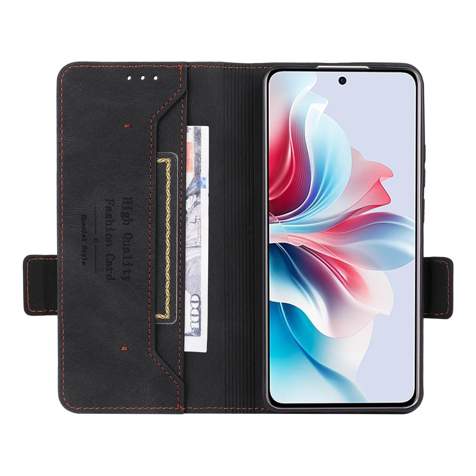 For Oppo Reno11 F 5G Shockproof Case Hardware Decor PU Leather Wallet Phone Cover Black
For Oppo Reno11 F 5G Shockproof Case Hardware Decor PU Leather Wallet Phone Cover Black