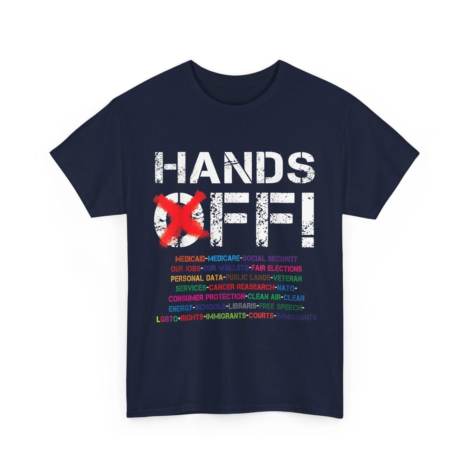 Hands Off Protest Women Men Vintage T shirt XL
Hands Off Protest Women Men Vintage T shirt XL