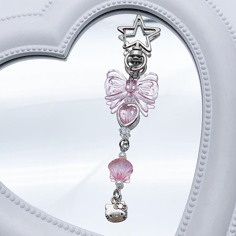 Y2K Phone Charm Hellokitty Cat Shell Bow Keychain Pendant Kawaii Key Chain Bag Beaded Phone Chain Cute Accessory Girls Jewelry
Y2K Phone Charm Hellokitty Cat Shell Bow Keychain Pendant Kawaii Key Chain Bag Beaded Phone Chain Cute Accessory Girls Jewelry
