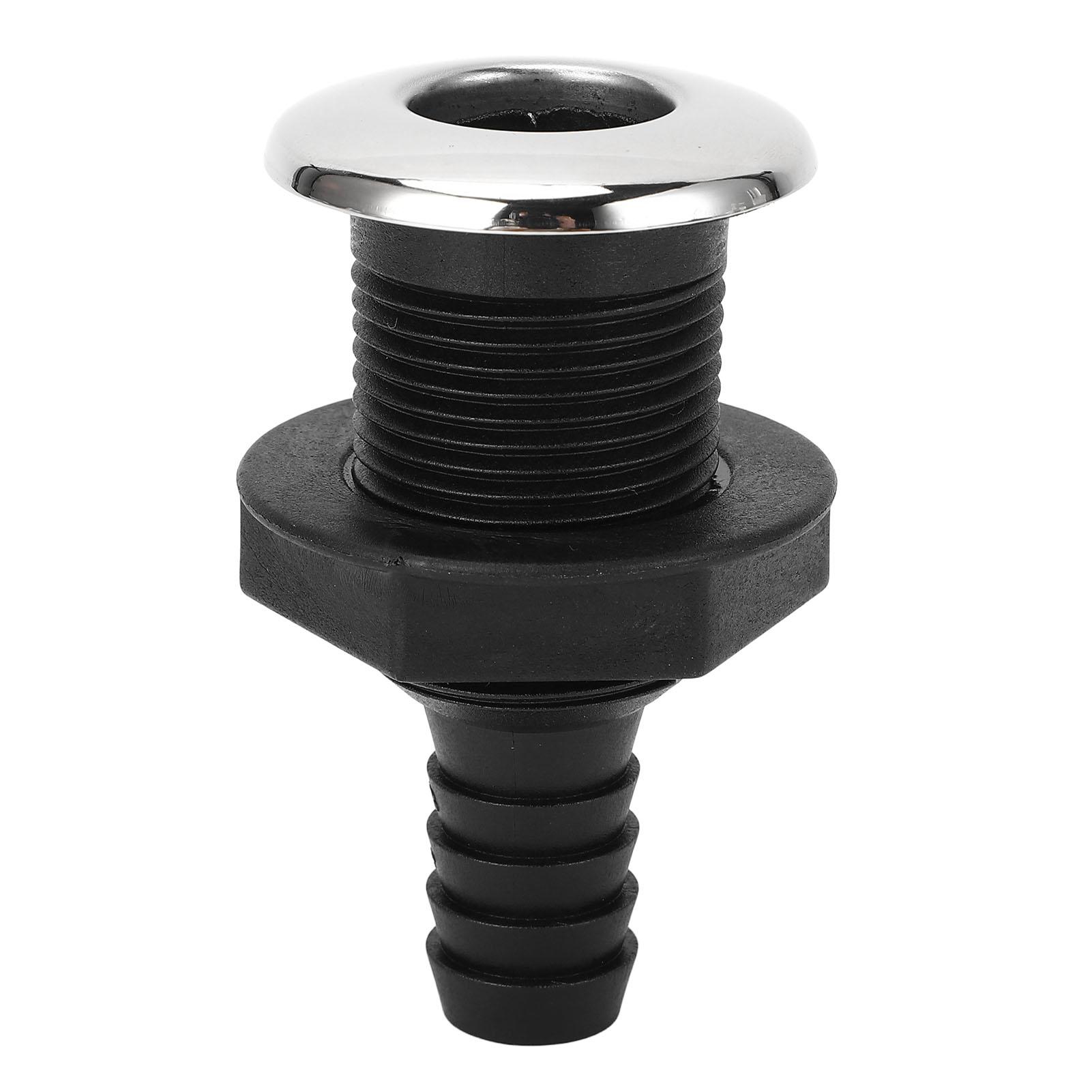Boat Through Hull Fitting 3/4inch 20mm Thru Hull Valve Fitting Leakage Proof for Boat Transoms Fish Wells Ice Chests Yacht
Boat Through Hull Fitting 3/4inch 20mm Thru Hull Valve Fitting Leakage Proof for Boat Transoms Fish Wells Ice Chests Yacht