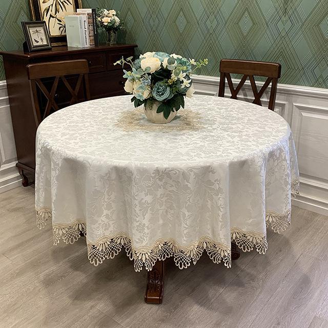 Круглая скатерть Art Household Lace Round Table Европейская скатерть Простые однотонные бытовые скатерти Чехол для защиты от пыли 175cm round
Круглая скатерть Art Household Lace Round Table Европейская скатерть Простые однотонные бытовые скатерти Чехол для защиты от пыли 175cm round