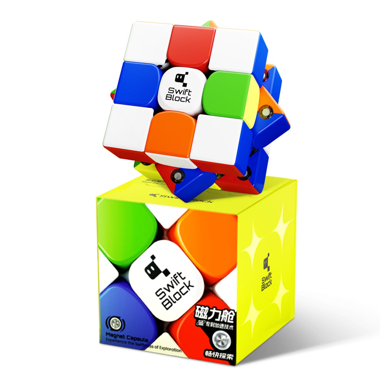 Swift Block Gancube — это оригинальный продукт Speed cube 3x3 для соревнований Magic 3D от GAN Toy для начинающих и с послепродажной гарантией. магниты.
Swift Block Gancube — это оригинальный продукт Speed cube 3x3 для соревнований Magic 3D от GAN Toy для начинающих и с послепродажной гарантией. магниты.