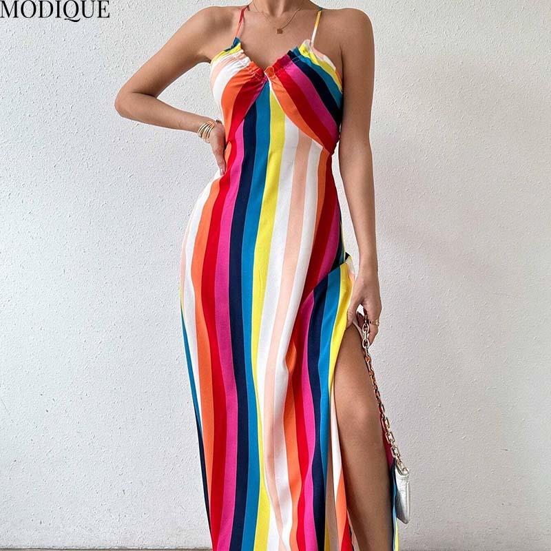MODIQUE 2025 Лето Новое женское ретро сексуальное глубокое V-образное вырезное платье без рукавов с принтом и разрезом длинное женское повседневное платье А-силуэта XXL
MODIQUE 2025 Лето Новое женское ретро сексуальное глубокое V-образное вырезное платье без рукавов с принтом и разрезом длинное женское повседневное платье А-силуэта XXL
