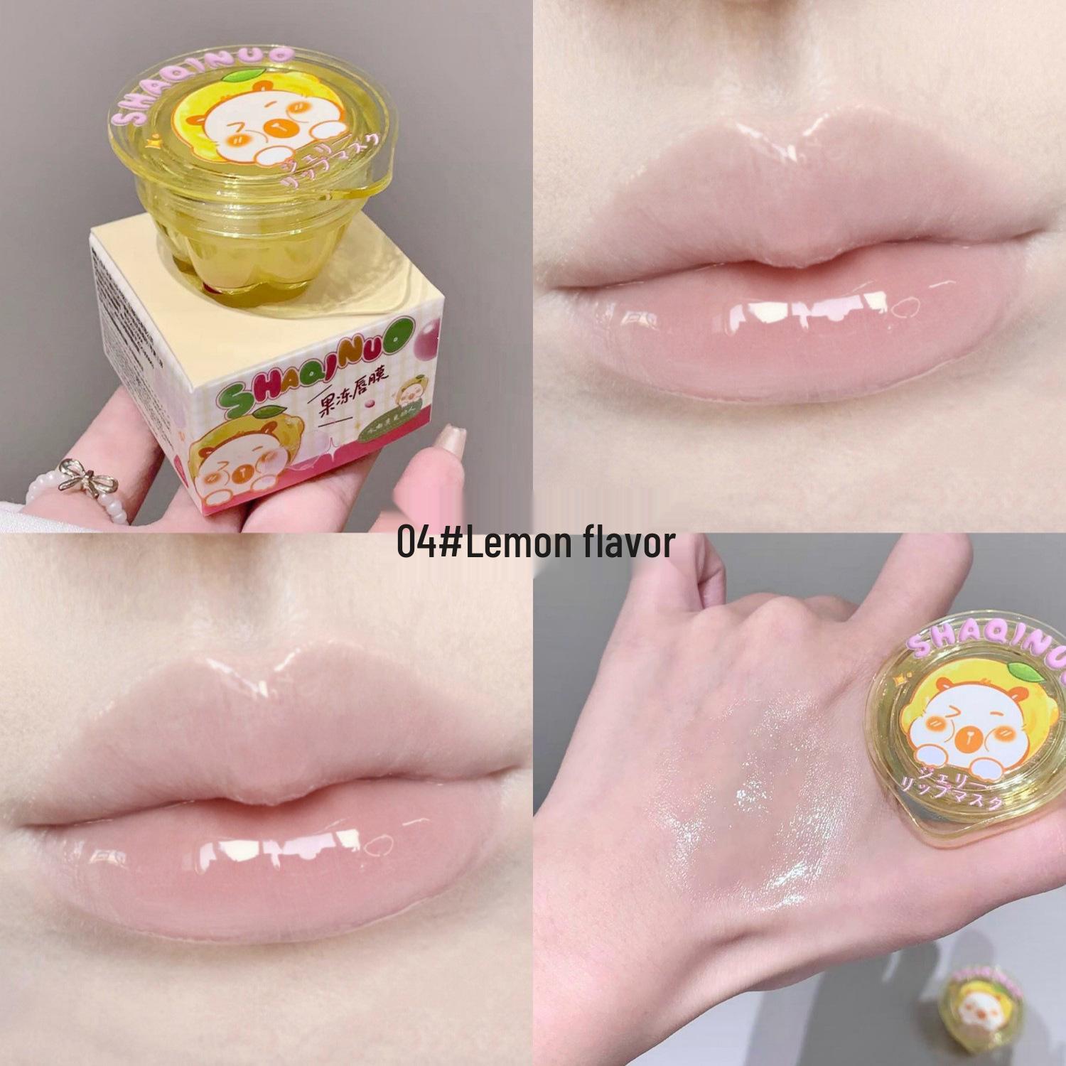 SHAQINUO Jelly Lip Mask: Hydrating & Moisturizing Sleep Balm for Students, Reduces Lip Lines & Prevents Dryness.
SHAQINUO Jelly Lip Mask: Hydrating & Moisturizing Sleep Balm for Students, Reduces Lip Lines & Prevents Dryness.
