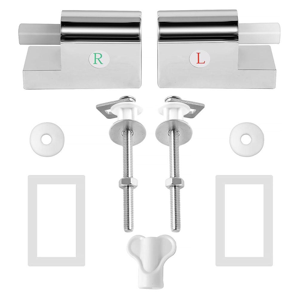 1 Set Toilet Seat Soft Close Hinge Replacement Kit For Installing Fixed Toilet Seat Toilet Hinges Bathroom Hardware Accessories
1 Set Toilet Seat Soft Close Hinge Replacement Kit For Installing Fixed Toilet Seat Toilet Hinges Bathroom Hardware Accessories