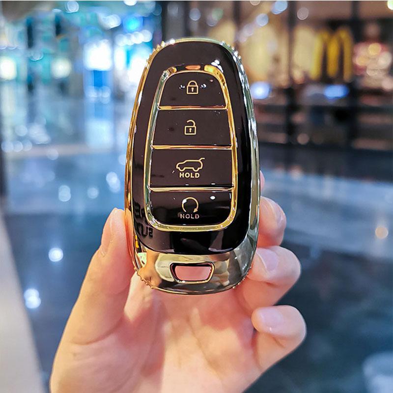 Tpu Car Key Holder Case Cover For Hyundai Tucson Solaris Sonata Hybrid Nexo Nx4 Santafe Dn8 4 Buttons Accessories
Tpu Car Key Holder Case Cover For Hyundai Tucson Solaris Sonata Hybrid Nexo Nx4 Santafe Dn8 4 Buttons Accessories