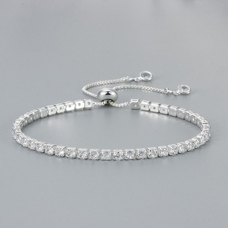 Luxury Niche Design Full Zircon Pave Bracelet For Women Sparkling Delicate Thin Band Elegant Jewelry Gift copper
Luxury Niche Design Full Zircon Pave Bracelet For Women Sparkling Delicate Thin Band Elegant Jewelry Gift copper