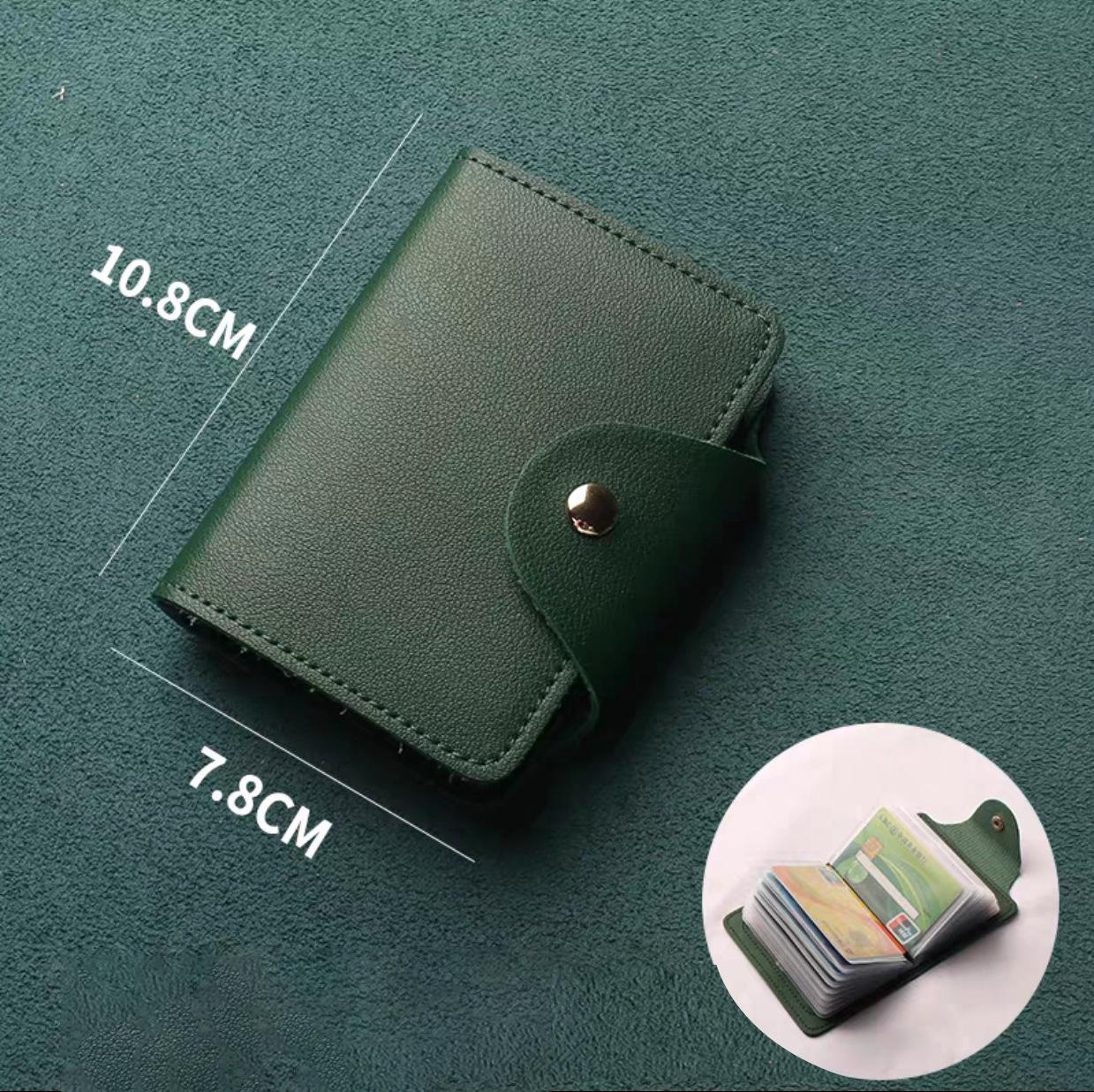 2025 Lightweight Multi-Card Organizer with 26 Slots for ID and Bank Cards
2025 Lightweight Multi-Card Organizer with 26 Slots for ID and Bank Cards