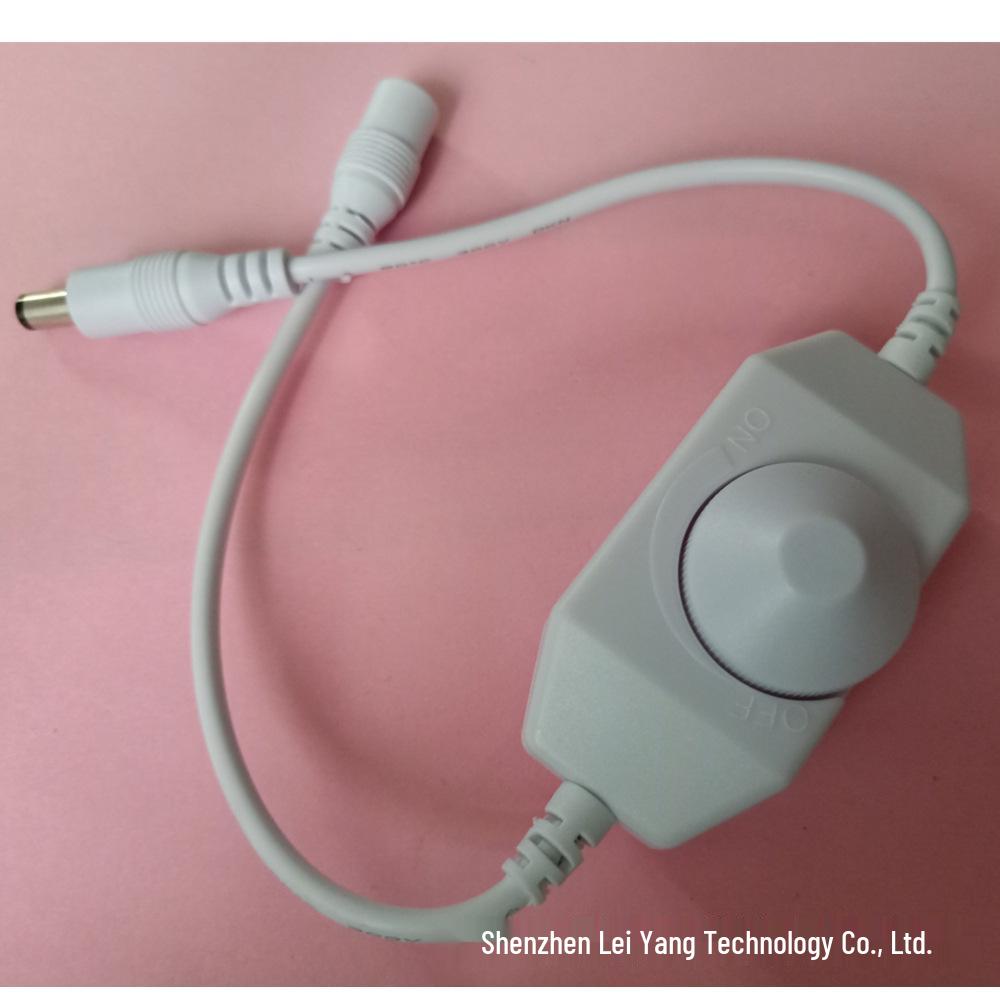 Stepless Inline Knob Dimmer for LED, 12-24V Single Color
Stepless Inline Knob Dimmer for LED, 12-24V Single Color