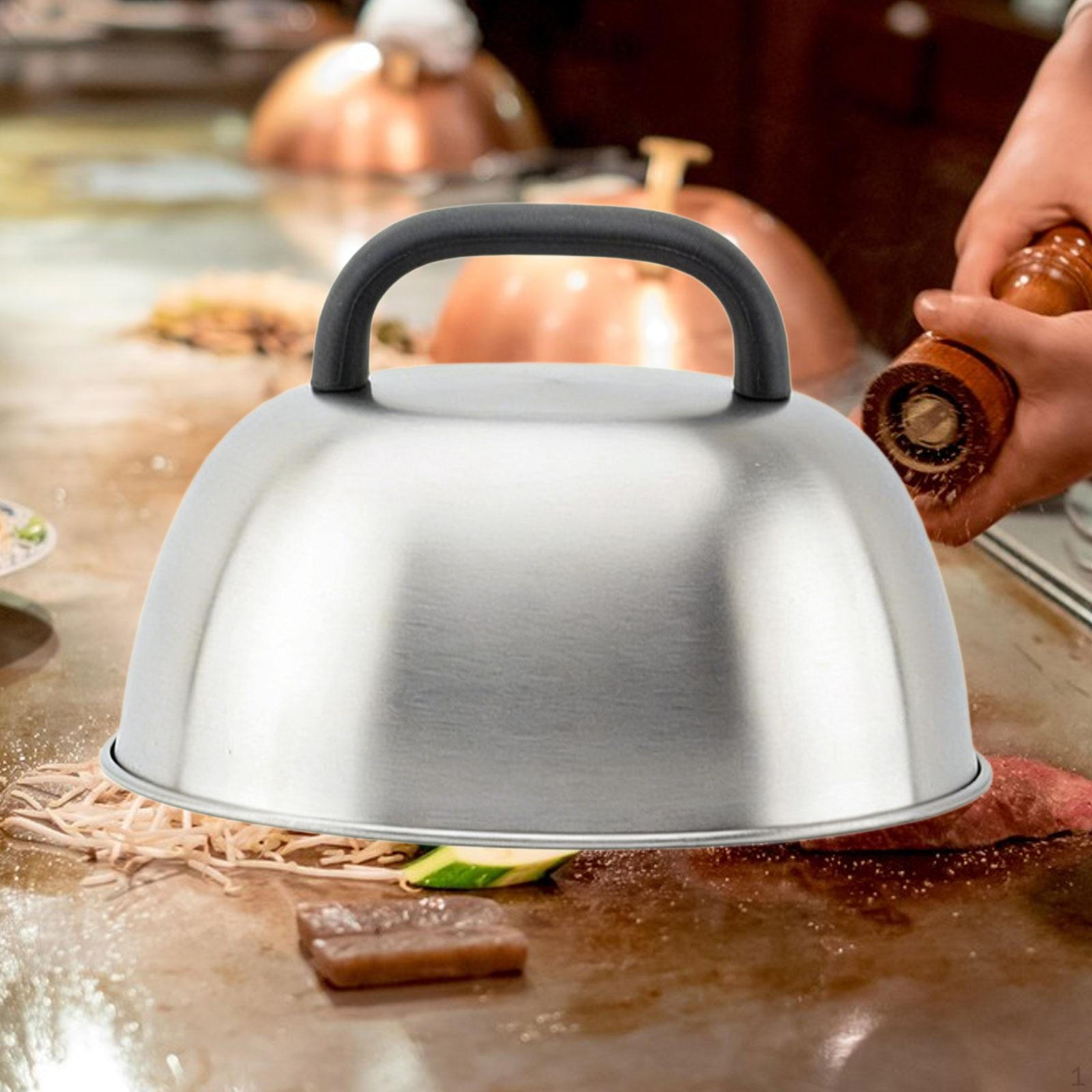 Burger Cover Cheese Melting Dome 6.3inch Stainless Steel Basting for Barbecue Sandwiches
Burger Cover Cheese Melting Dome 6.3inch Stainless Steel Basting for Barbecue Sandwiches