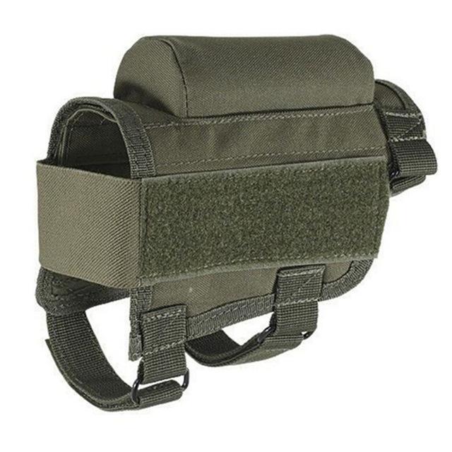 Camo Outdoor Tactical Butt Stock Rifle Cheek Rest Pouch Bullet Holder Adjustable Nylon Riser Pad Ammo Cartridges Bag for Hunting хакі
Camo Outdoor Tactical Butt Stock Rifle Cheek Rest Pouch Bullet Holder Adjustable Nylon Riser Pad Ammo Cartridges Bag for Hunting хакі