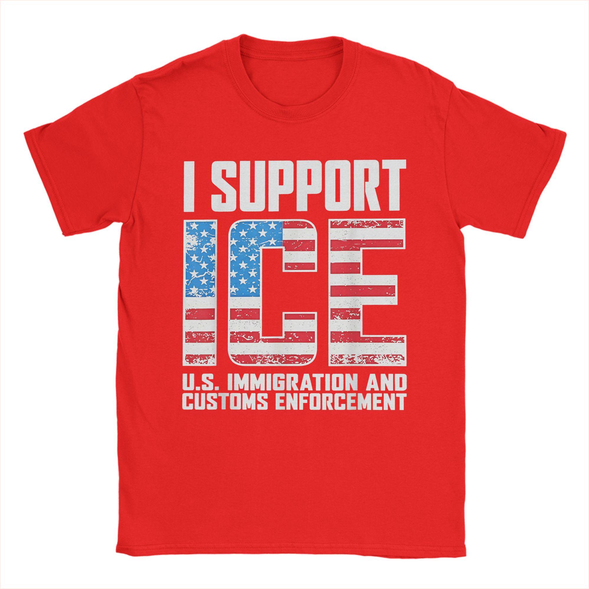I Support ICE Us Immigration and Customs EnforceUnisext T Shirt Summer Harajuku T Shirts Unisex Cotton 5XL 6XL Tees Casual Tshirt S
I Support ICE Us Immigration and Customs EnforceUnisext T Shirt Summer Harajuku T Shirts Unisex Cotton 5XL 6XL Tees Casual Tshirt S