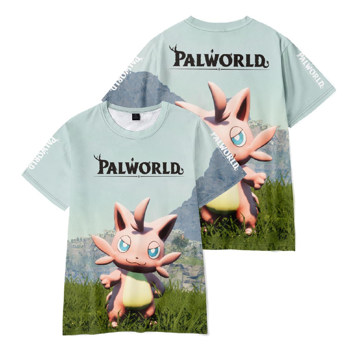 ГОРЯЧАЯ мода для любителей аниме Palworld, женские и мужские повседневные футболки с короткими рукавами и графическим принтом
ГОРЯЧАЯ мода для любителей аниме Palworld, женские и мужские повседневные футболки с короткими рукавами и графическим принтом