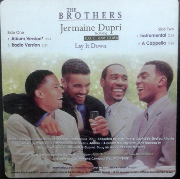 12-дюймовая пластинка JERMAINE DUPRI, R.O.C. & LIL MO - Lay It Down PROA100534 Warner Bros. 2001 США Рэп и Хип-хоп/R&B Б/У
12-дюймовая пластинка JERMAINE DUPRI, R.O.C. & LIL MO - Lay It Down PROA100534 Warner Bros. 2001 США Рэп и Хип-хоп/R&B Б/У