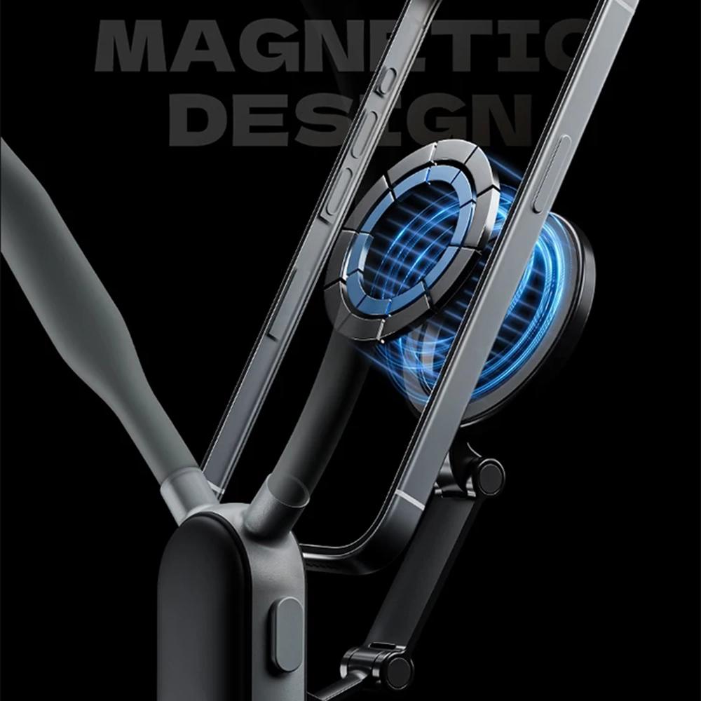 AMORUS Neck Holder for iPhone Samsung Handsfree POV/Vlog Magnetic Around Neck Phone Mount Blue
AMORUS Neck Holder for iPhone Samsung Handsfree POV/Vlog Magnetic Around Neck Phone Mount Blue