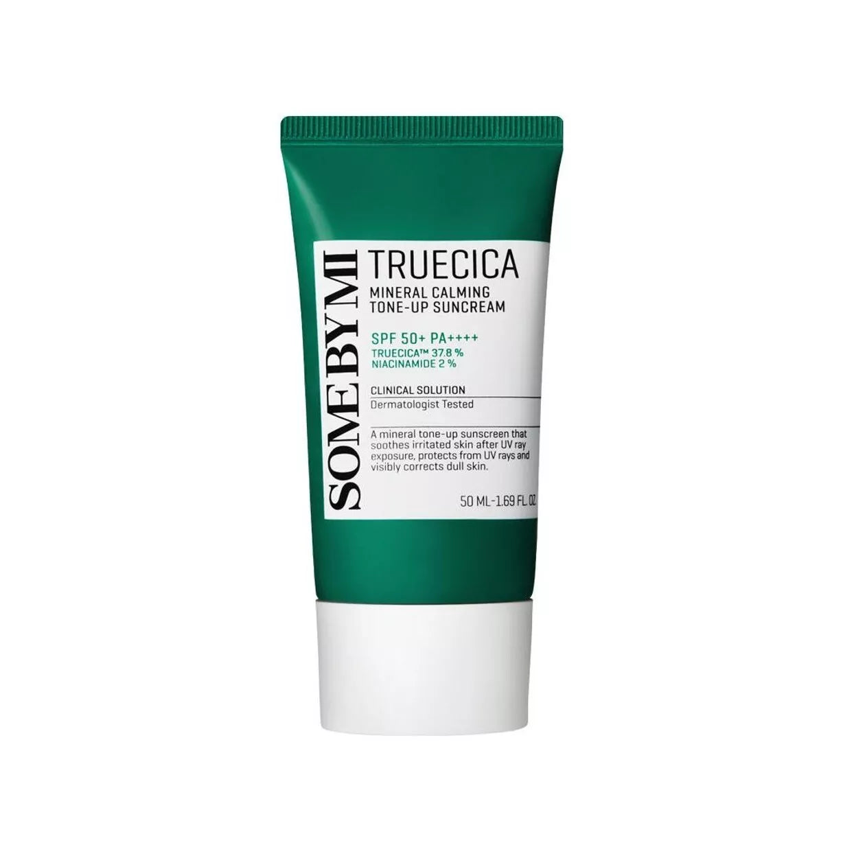 SOME BY MI Truecica Mineral Успокаивающий тонизирующий солнцезащитный крем SPF50+ PA++++ 50 мл
SOME BY MI Truecica Mineral Успокаивающий тонизирующий солнцезащитный крем SPF50+ PA++++ 50 мл