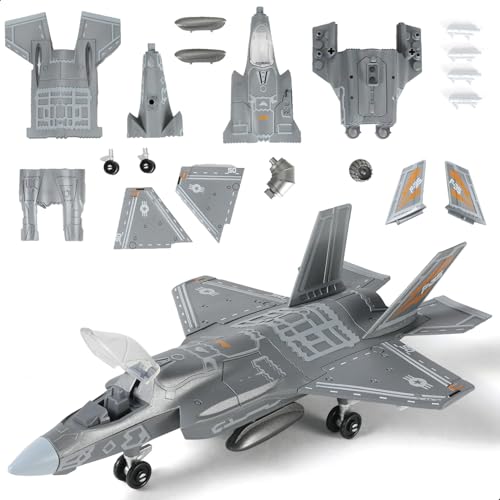 SEBUNAS 1:Модель-конструктор самолета F-35, быстрая сборка, масштаб 1:72, пластиковая военная игрушка самолета F35, собранная модель самолета с подставкой, подарок для детей (27 П
SEBUNAS 1:Модель-конструктор самолета F-35, быстрая сборка, масштаб 1:72, пластиковая военная игрушка самолета F35, собранная модель самолета с подставкой, подарок для детей (27 П