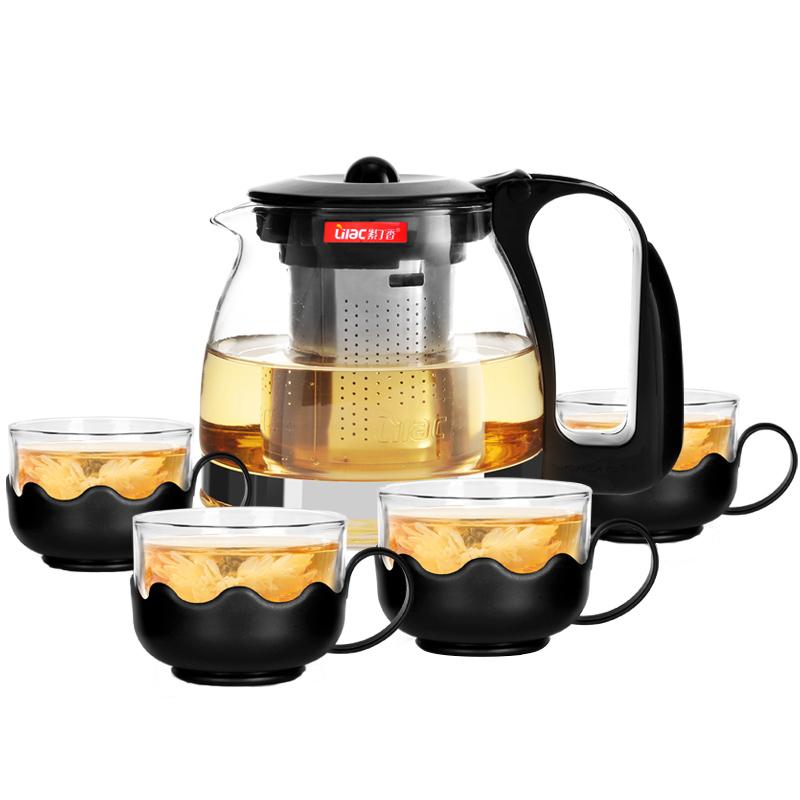 Lilac 1 Set Heat Resistant Glass Tea Pot,Glass Teapot With Infuser Tea Leaf Herbal Tea Set Practical Bottle Chinese TeaCup
Lilac 1 Set Heat Resistant Glass Tea Pot,Glass Teapot With Infuser Tea Leaf Herbal Tea Set Practical Bottle Chinese TeaCup
