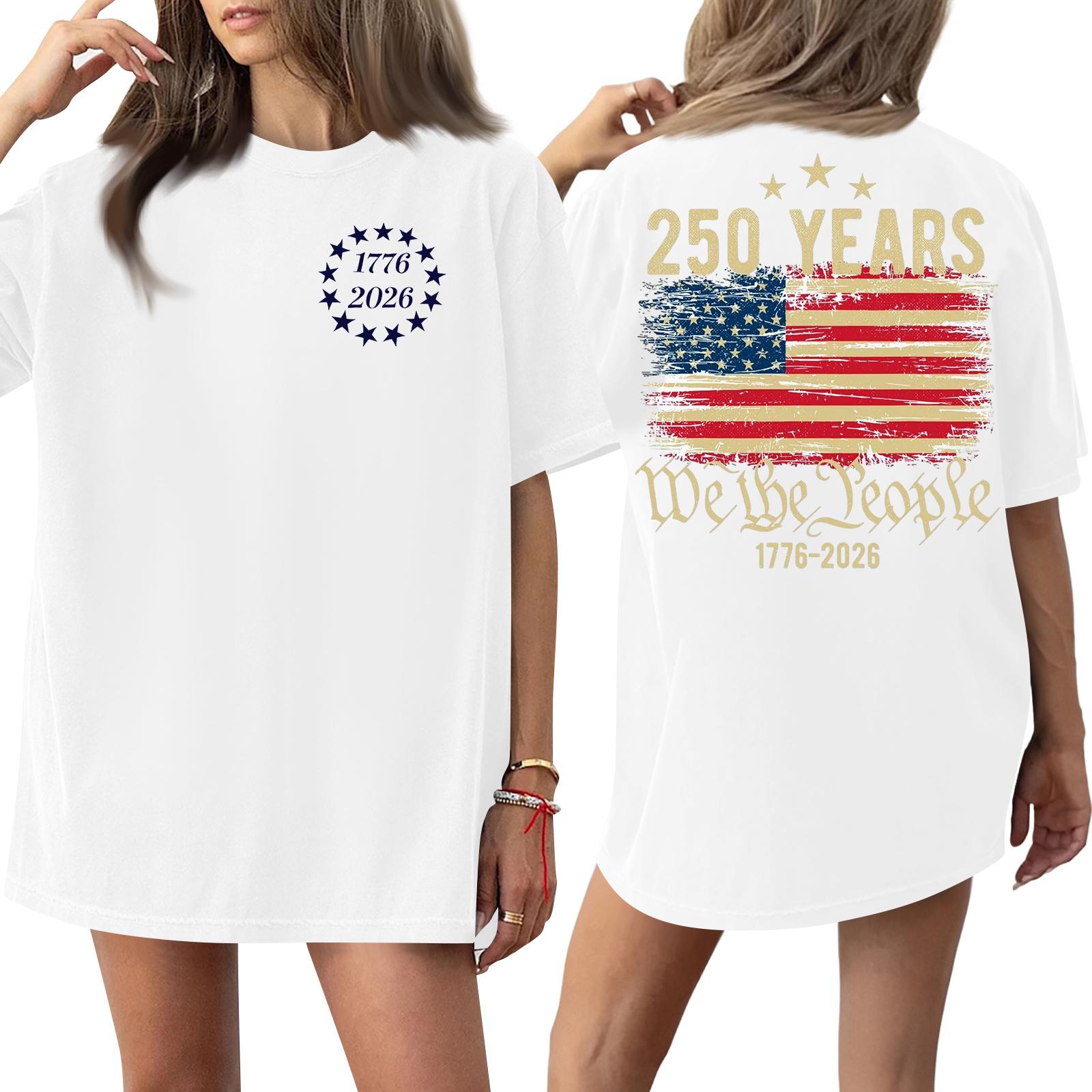 Women s Casual Fashion Round Neck 0th Anniversary Print Short-Sleeve T-Shirt Top XL білий
Women s Casual Fashion Round Neck 0th Anniversary Print Short-Sleeve T-Shirt Top XL білий