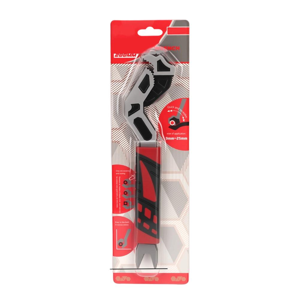 Multifunction Steel Three-Sided Tooth Adjustable Pipe Wrench, Anti-Slip Bolt & Nut Tool Quick Small Wrench Hand Tool
Multifunction Steel Three-Sided Tooth Adjustable Pipe Wrench, Anti-Slip Bolt & Nut Tool Quick Small Wrench Hand Tool