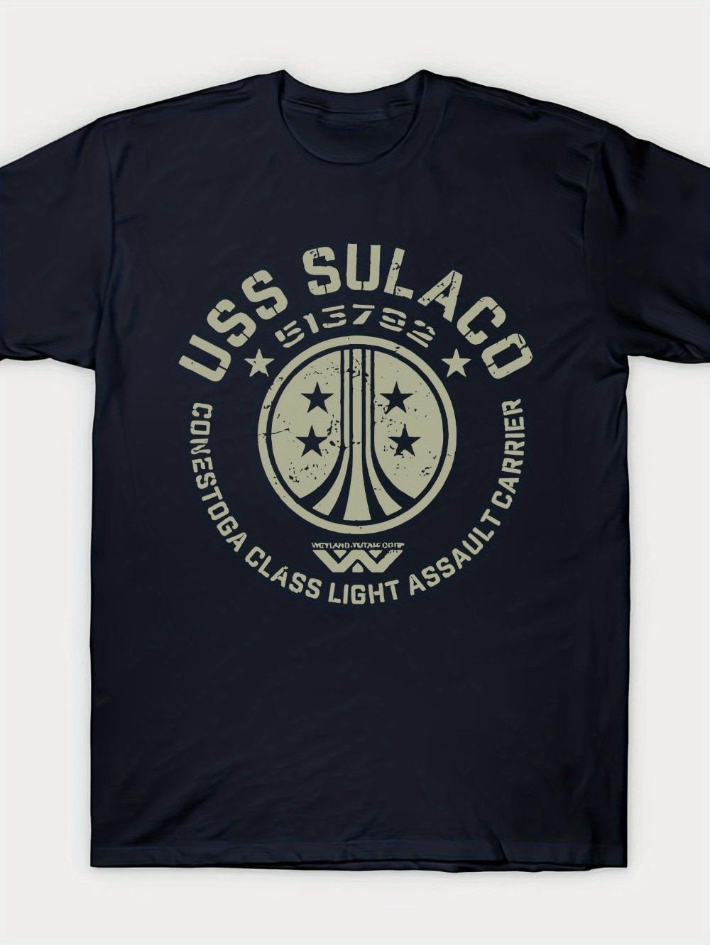 USS Sulaco Navy Blue T-Shirt Featuring Heavy Lance Vehicle From Alien Covenant Comfortable Crew Neck Tee for Sci-Fi Enthusias... 5XL різнокольоровий
USS Sulaco Navy Blue T-Shirt Featuring Heavy Lance Vehicle From Alien Covenant Comfortable Crew Neck Tee for Sci-Fi Enthusias... 5XL різнокольоровий