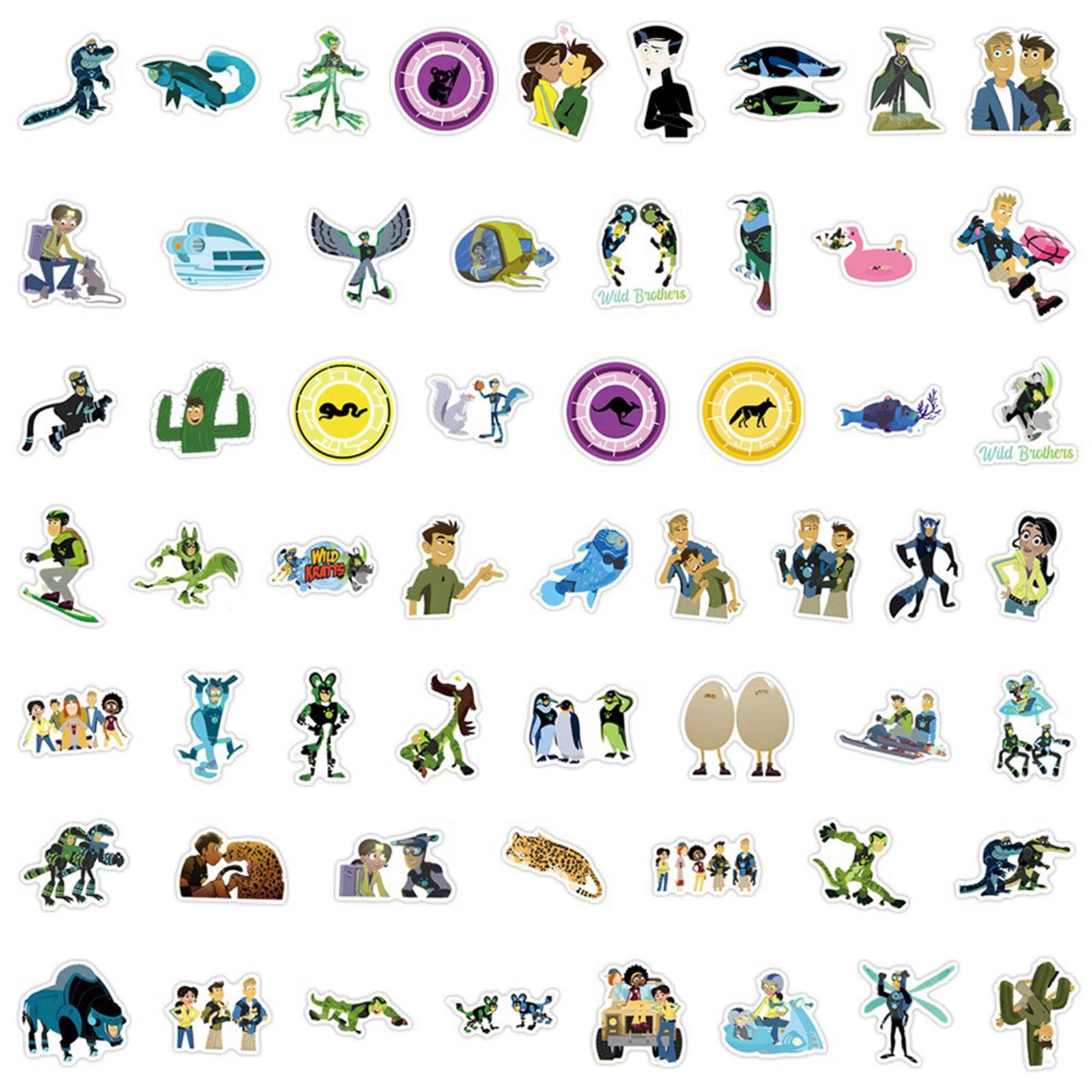 110pcs Stickers Cute Cartoon Animated Stickers Waterproof Vinyl Animal Decal Kids Party Gifts Water Bottle Laptop Skateboard Guitar Scrapb One Size
110pcs Stickers Cute Cartoon Animated Stickers Waterproof Vinyl Animal Decal Kids Party Gifts Water Bottle Laptop Skateboard Guitar Scrapb One Size