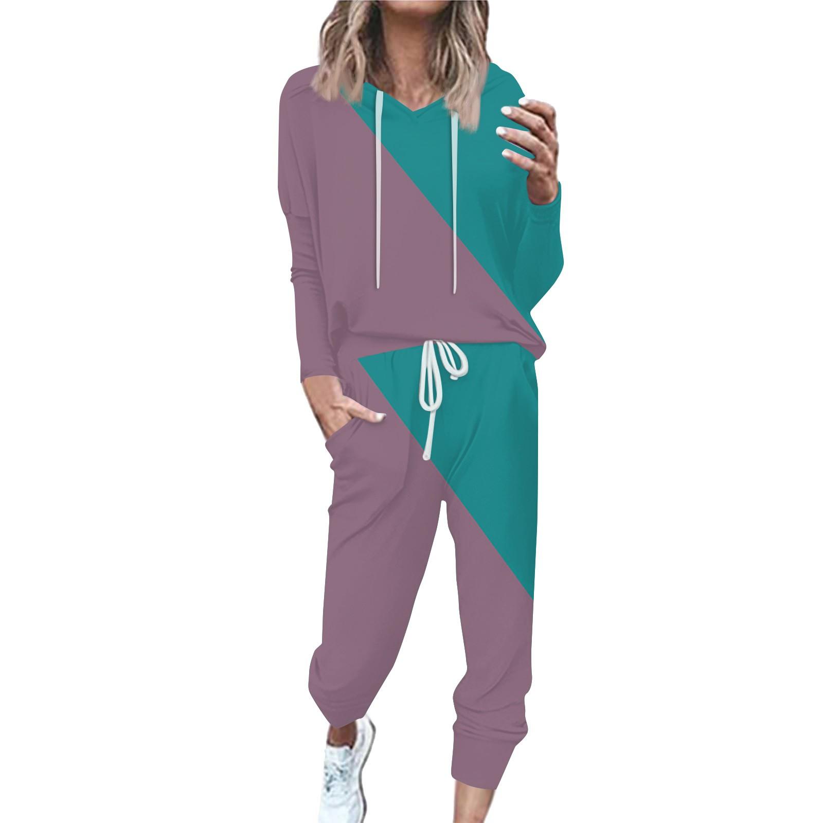 Женский полосатый спортивный костюм из 2 предметов, удобная толстовка с капюшоном, спортивные штаны для занятий йогой и тренировкой XXL
Женский полосатый спортивный костюм из 2 предметов, удобная толстовка с капюшоном, спортивные штаны для занятий йогой и тренировкой XXL