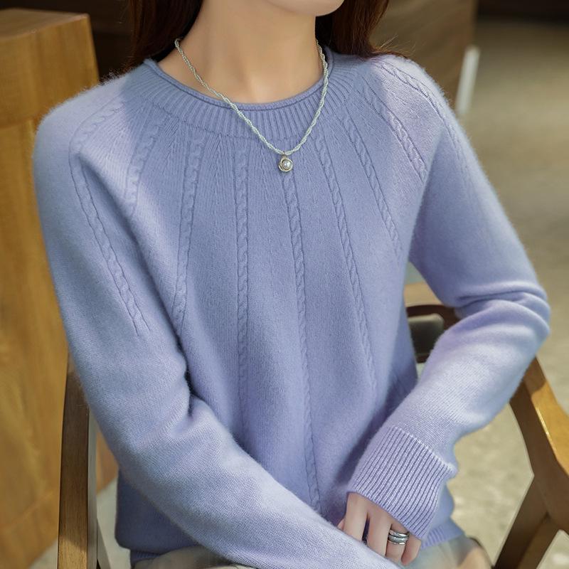 Thickened Wool Cable Knit Slim Fit Sweater - Round Neck, Versatile for Autumn/Winter S (85-100 lbs)
Thickened Wool Cable Knit Slim Fit Sweater - Round Neck, Versatile for Autumn/Winter S (85-100 lbs)