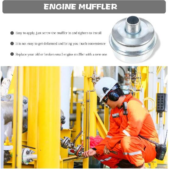 Small Engine Muffler High Grade Galvanized Replacement for Lawn Mower Generator Easy Installation Compact Lightweight Design Compatible
Small Engine Muffler High Grade Galvanized Replacement for Lawn Mower Generator Easy Installation Compact Lightweight Design Compatible