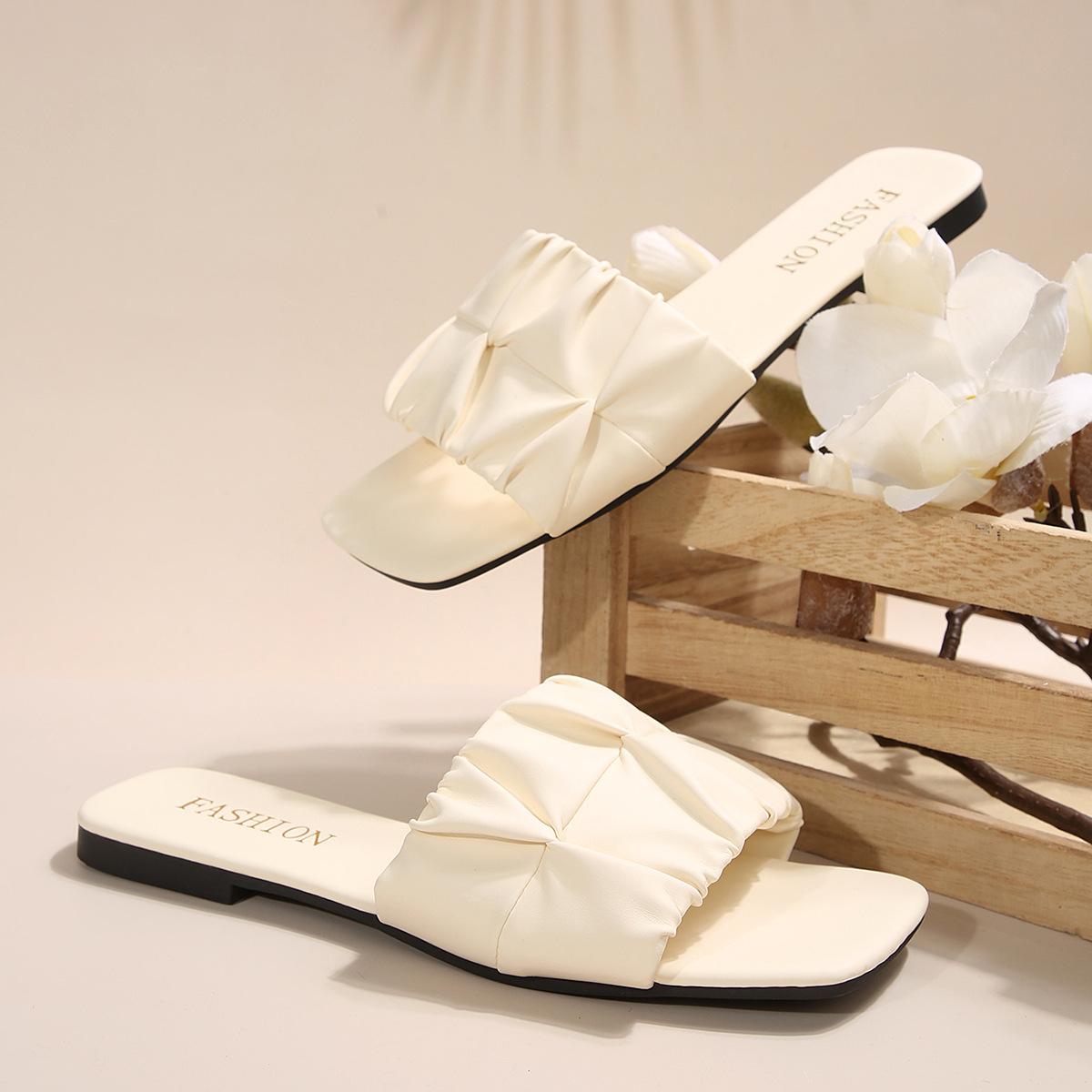 Summer New Women s Square-toes Sandals Fashion Comfortable Soft Sole Peep Toe Slipper Casual Beach Vacation Ladies Shoes 44 білий
Summer New Women s Square-toes Sandals Fashion Comfortable Soft Sole Peep Toe Slipper Casual Beach Vacation Ladies Shoes 44 білий