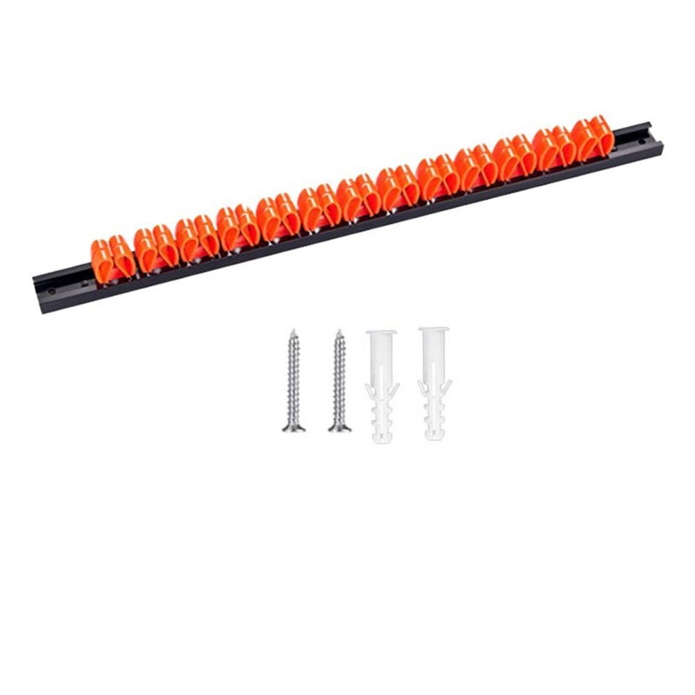 Organize Your Tools Wall Mounted Plastic Rack for Screwdrivers and Wrenches помаранчевий
Organize Your Tools Wall Mounted Plastic Rack for Screwdrivers and Wrenches помаранчевий