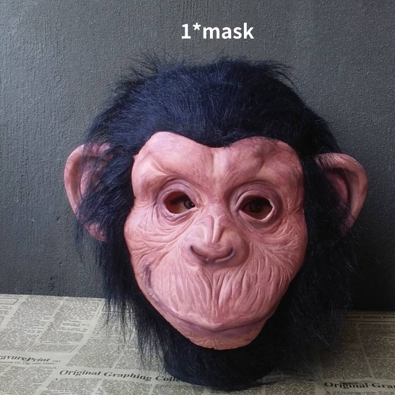 Mask Gorilla Monkey Latex Cosplay Costume Prop Realistic For Halloween Gift
Mask Gorilla Monkey Latex Cosplay Costume Prop Realistic For Halloween Gift