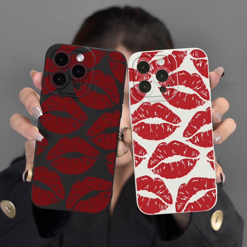 Защитный чехол Red Lips Full Cover для iPhone 15 с защитой от падения iPhone 15 Pro белый
Защитный чехол Red Lips Full Cover для iPhone 15 с защитой от падения iPhone 15 Pro белый