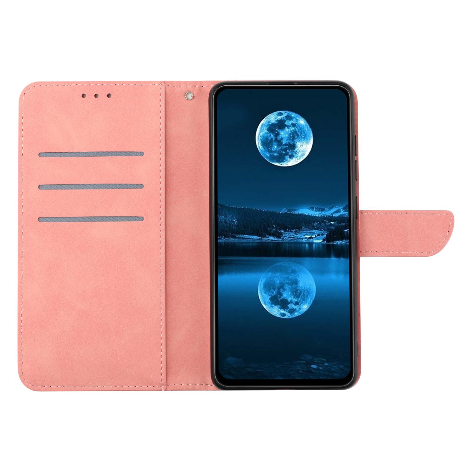 For Realme C75 5G/14x 5G Case Skin Touch Lines Imprinted PU Leather Flip Phone Cover Black
For Realme C75 5G/14x 5G Case Skin Touch Lines Imprinted PU Leather Flip Phone Cover Black