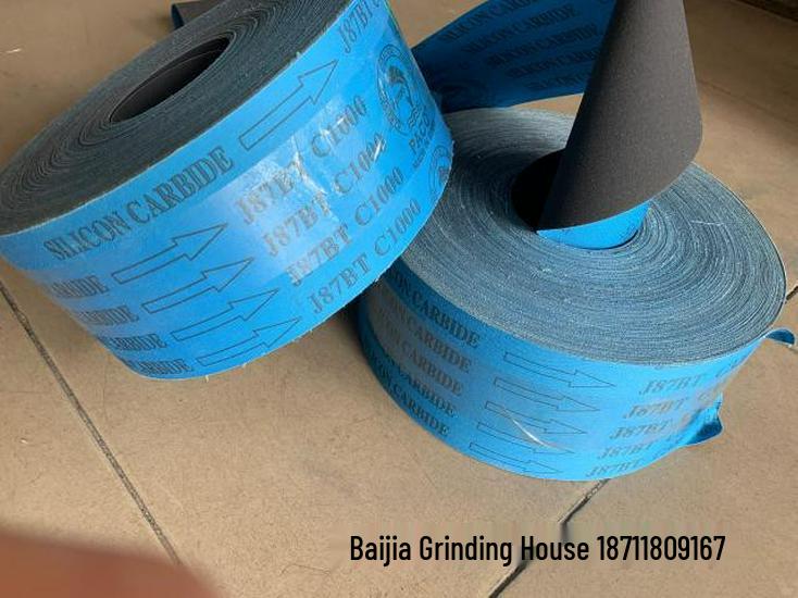 Korean PACO J87BT Dolphin Black Sand Blue Cloth Sanding Belt Roll, 1000# & 800#, 10m
Korean PACO J87BT Dolphin Black Sand Blue Cloth Sanding Belt Roll, 1000# & 800#, 10m