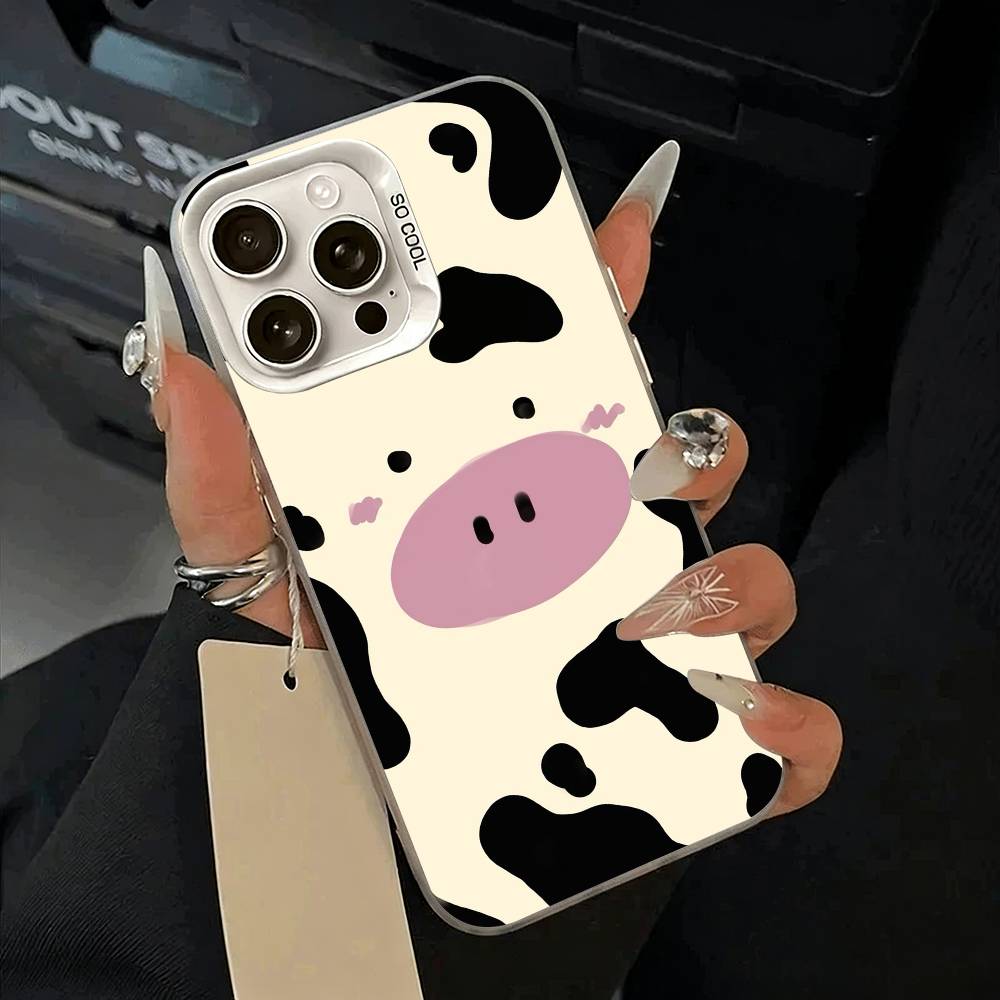 Cute and funny cow Phone Case For IPhone 17 Air 16 15 14 13 12 11 Pro Max White Sliver Hard Cover iPhone15promax
Cute and funny cow Phone Case For IPhone 17 Air 16 15 14 13 12 11 Pro Max White Sliver Hard Cover iPhone15promax