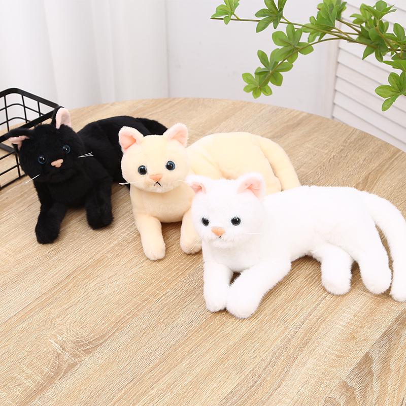 3D Cute Meowing Kitten Plush Doll - Stuffed Animal & Home Ornament, Perfect Birthday Gift 28cm without sound
3D Cute Meowing Kitten Plush Doll - Stuffed Animal & Home Ornament, Perfect Birthday Gift 28cm without sound