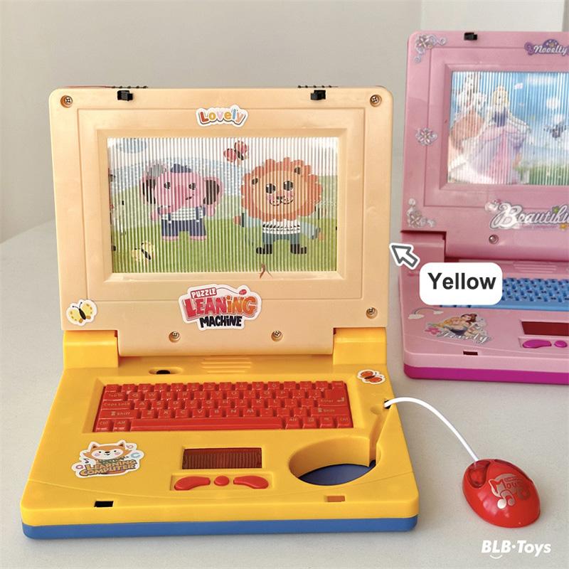 Simulation Laptop Toy Light Music Cartoon Children s Early Education Enlightenment Computer with Mouse Children s Birthday Gift жовтий
Simulation Laptop Toy Light Music Cartoon Children s Early Education Enlightenment Computer with Mouse Children s Birthday Gift жовтий