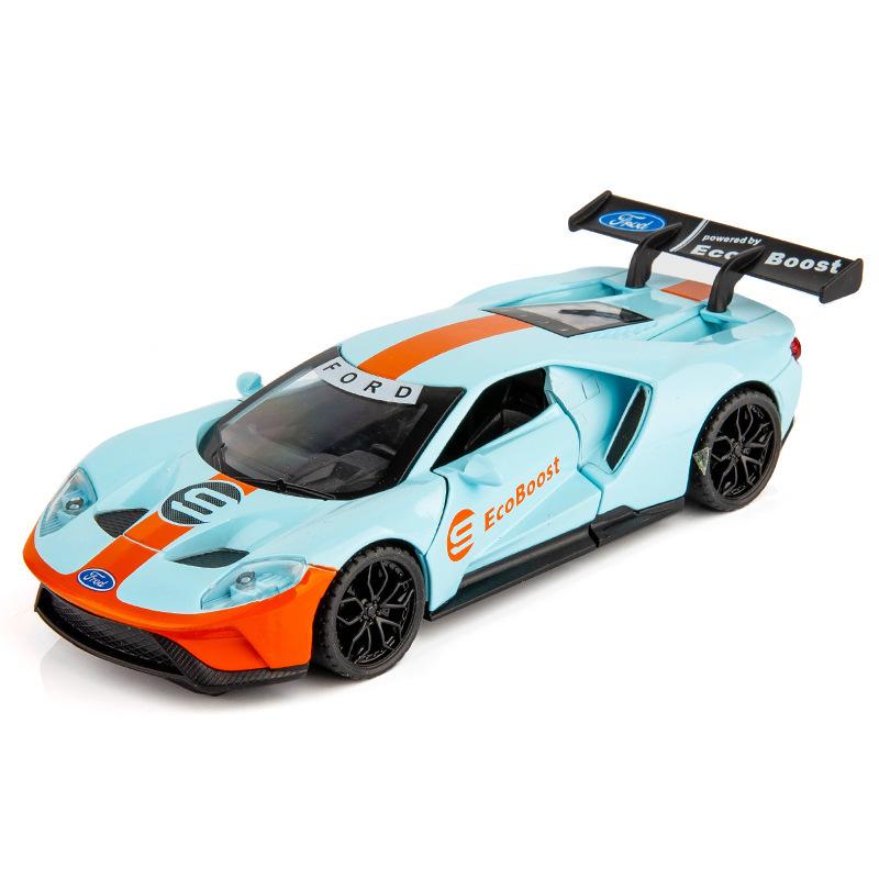 Литая под давлением модель автомобиля Ford GT40 в масштабе 1/32, игрушечный автомобиль с откатным механизмом со звуком и светом для детей, коллекция подарков для мальчиков и девочек
Литая под давлением модель автомобиля Ford GT40 в масштабе 1/32, игрушечный автомобиль с откатным механизмом со звуком и светом для детей, коллекция подарков для мальчиков и девочек