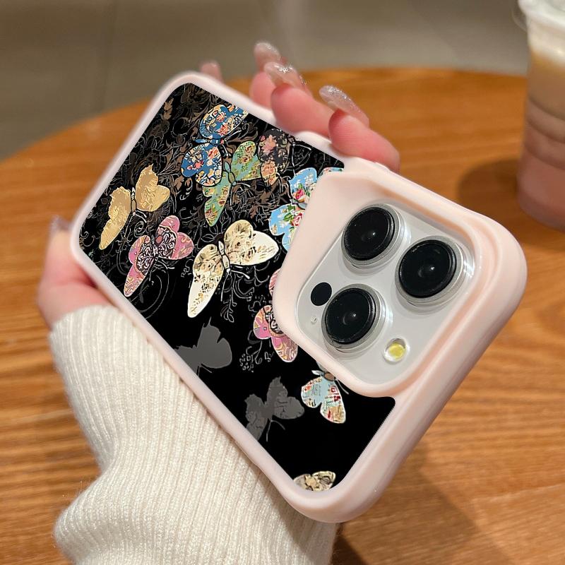 Чехол для телефона с красочным принтом бабочек и мягким краем для iPhone 15 Pro Max 14 Plus 13 Pro, акриловый, противоударный, с узором, защитный чехол для объектива iPhone 15 чёрный
Чехол для телефона с красочным принтом бабочек и мягким краем для iPhone 15 Pro Max 14 Plus 13 Pro, акриловый, противоударный, с узором, защитный чехол для объектива iPhone 15 чёрный