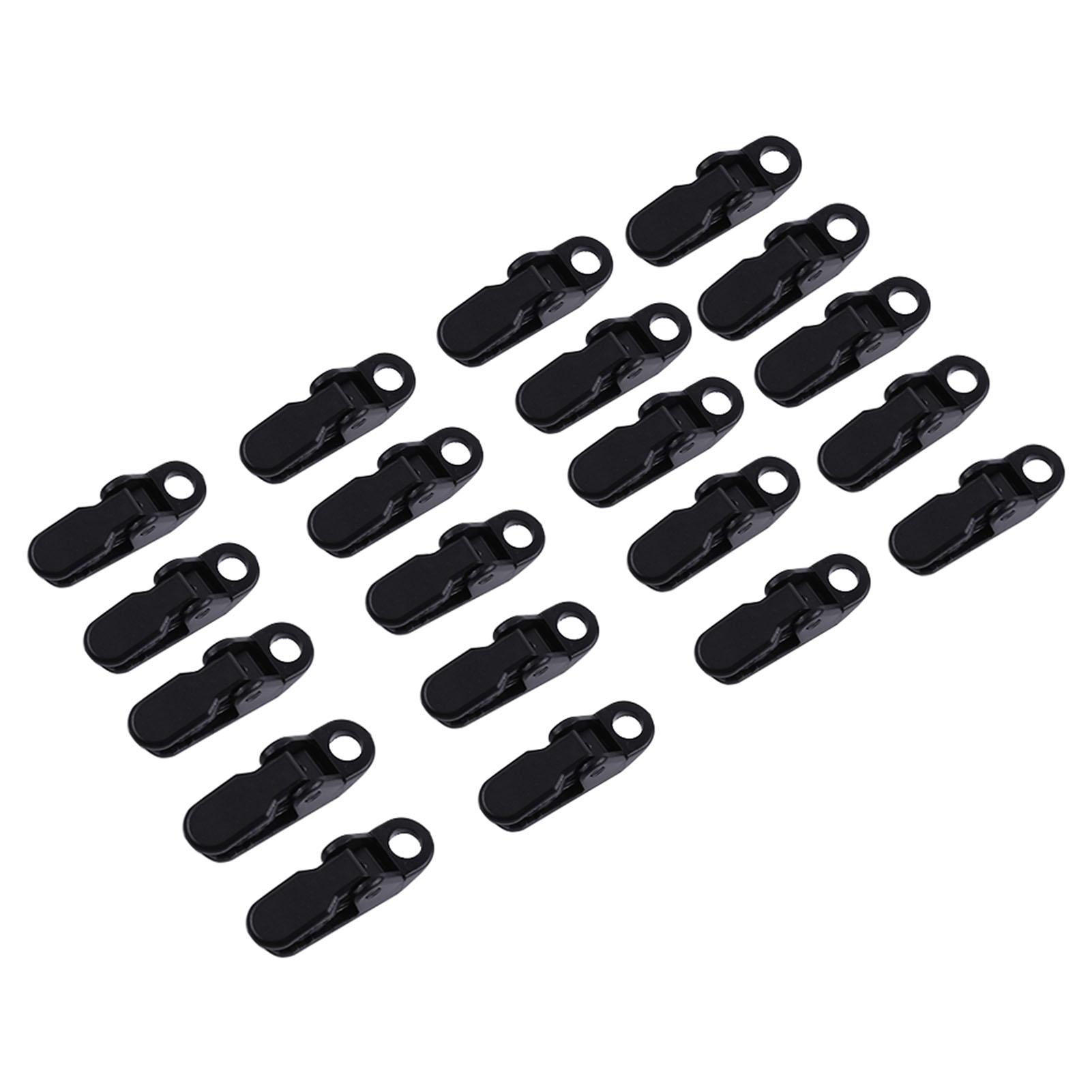 20pcs bag Black Trap Clips Jaw Tent Snaps Camping Clamp Clips Tent Tighten Outdoors
20pcs bag Black Trap Clips Jaw Tent Snaps Camping Clamp Clips Tent Tighten Outdoors