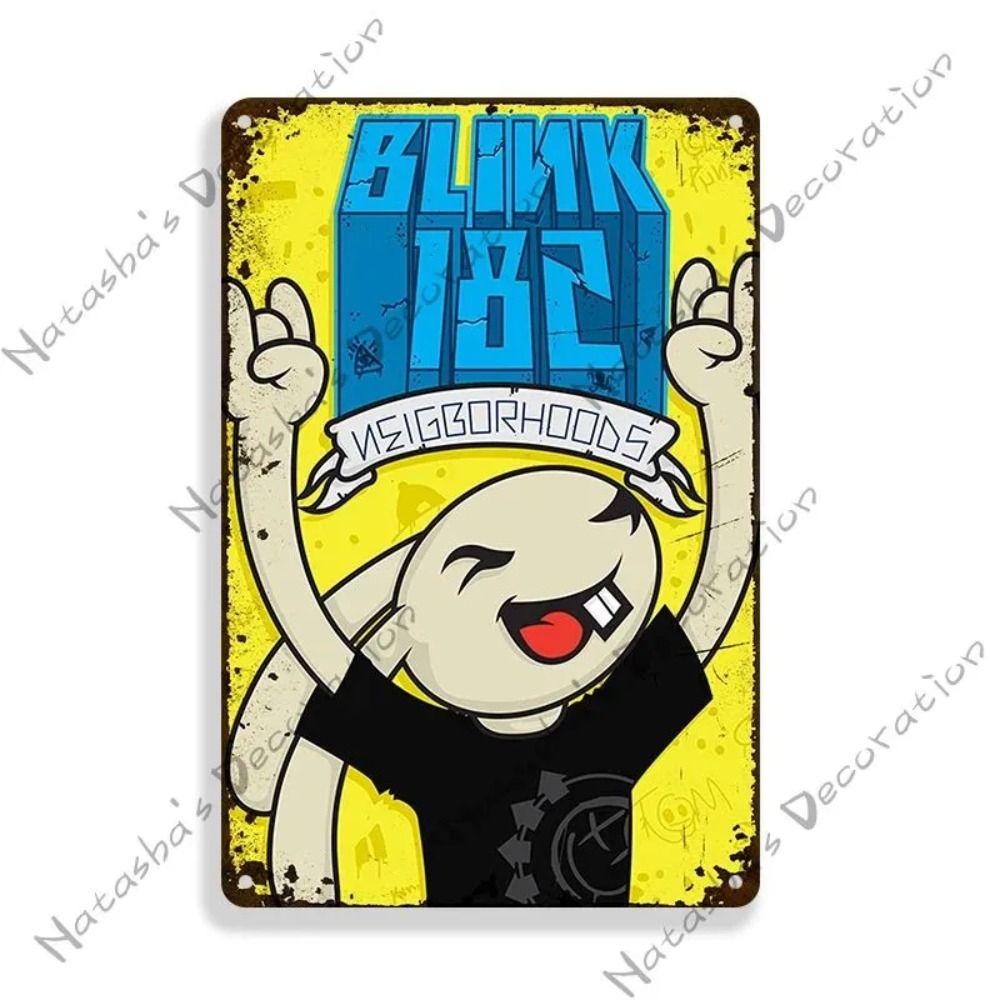 Blink-182 Retro Band Metal Sign, Music Group Poster 30x20cm 30
Blink-182 Retro Band Metal Sign, Music Group Poster 30x20cm 30