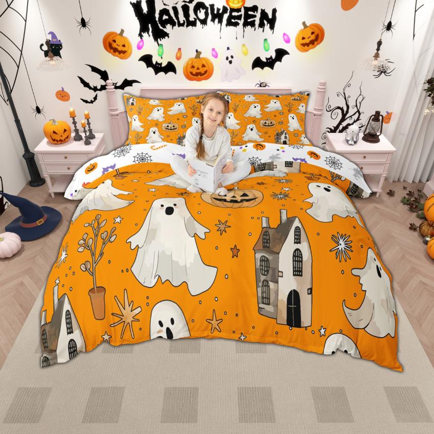 Comforter Homewish Happy Halloween For Kids Boys Girls 2Pcs/3Pcs Cartoon Spooky Animal Bedding Pumpkin Ghost Bed Set Comforter (quilt)-EU Single(135*200cm)3pcs
Comforter Homewish Happy Halloween For Kids Boys Girls 2Pcs/3Pcs Cartoon Spooky Animal Bedding Pumpkin Ghost Bed Set Comforter (quilt)-EU Single(135*200cm)3pcs