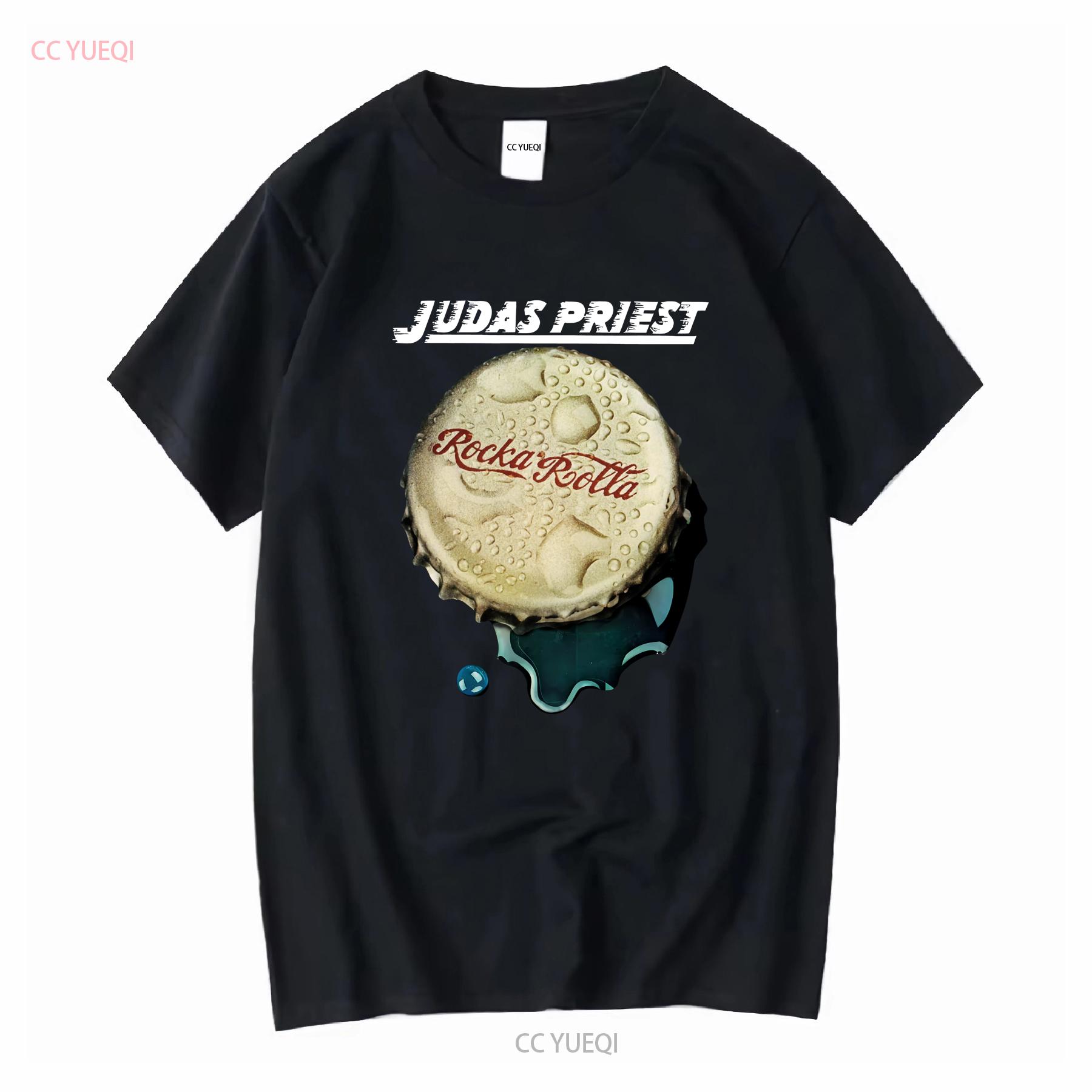 Judas Priest Rocka Rolla 1974 New Black Cotton T Shirt vintage Washed homme Soft Stylish Unisex designer clothes Slightly 4XL
Judas Priest Rocka Rolla 1974 New Black Cotton T Shirt vintage Washed homme Soft Stylish Unisex designer clothes Slightly 4XL