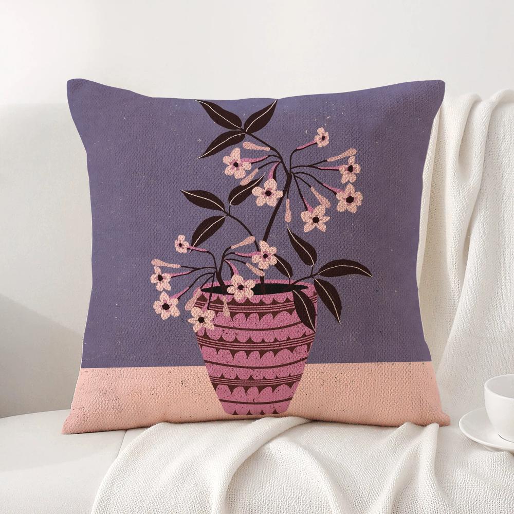 Classic Vintage Vase Cushion Cover Natural Linen Organic Fabric DoubleSided Printing Sofa Home Decor Breathable Bed Pillow 30x30cm
Classic Vintage Vase Cushion Cover Natural Linen Organic Fabric DoubleSided Printing Sofa Home Decor Breathable Bed Pillow 30x30cm