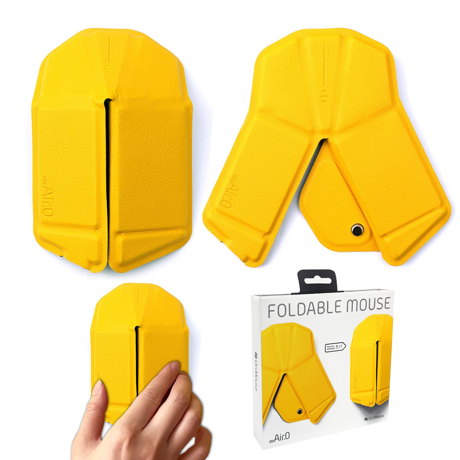myAir.0 OriMouse Portable Wireless Mouse [Origami size, small mouse, Bluetooth5.2 connection, ultra-thin 5mm, lightweight, no USB receiver required,
myAir.0 OriMouse Portable Wireless Mouse [Origami size, small mouse, Bluetooth5.2 connection, ultra-thin 5mm, lightweight, no USB receiver required,